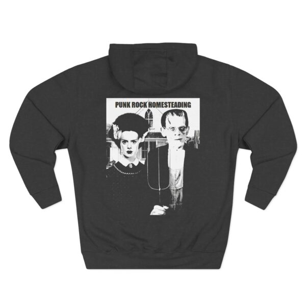 PRH 2 sided Fleece Hoodie - Logo & Monster image - Image 6