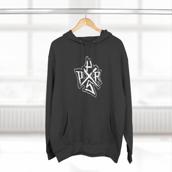 PRH 2 sided Fleece Hoodie - Logo & Monster image - Image 8