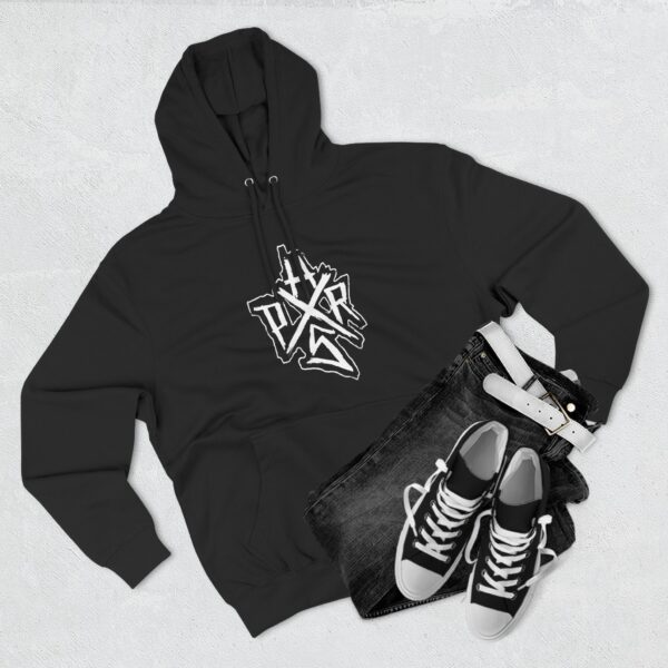 PRH 2 sided Fleece Hoodie - Logo & Monster image