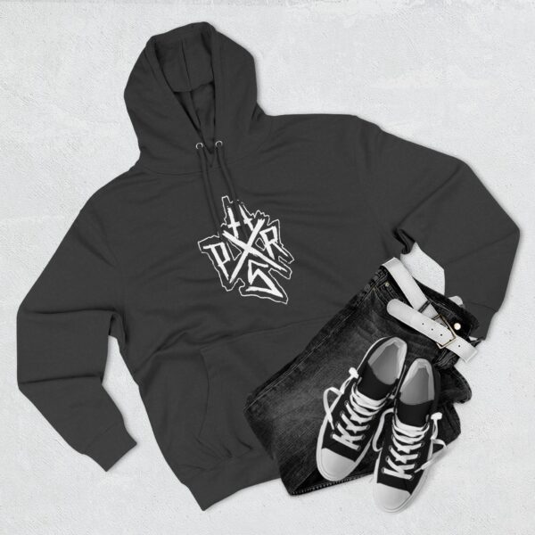 PRH 2 sided Fleece Hoodie - Logo & Monster image - Image 7