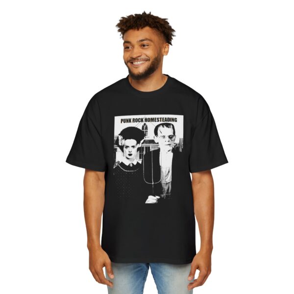 Men's Heavy Oversized Tee - Image 3
