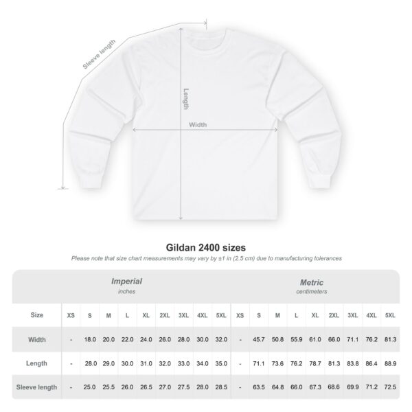 Funny Unisex Long Sleeve Tee - "I'm Not Dead, This Is Just How I Look" - Image 3