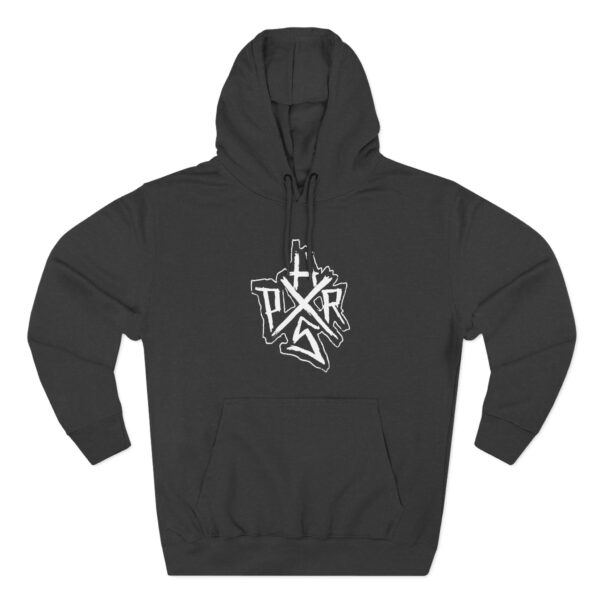 PRH 2 sided Fleece Hoodie - Logo & Monster image - Image 5