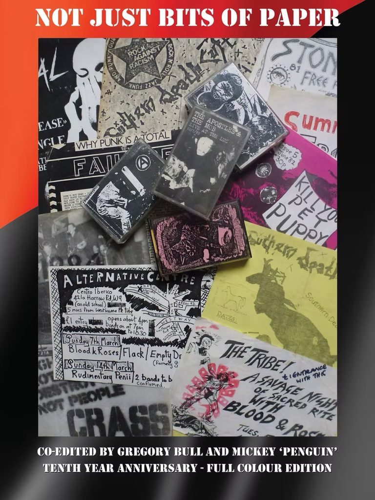 Earth Island Books Release Punk Flyers & Posters  Archive “Not Just Bits Of Paper” 