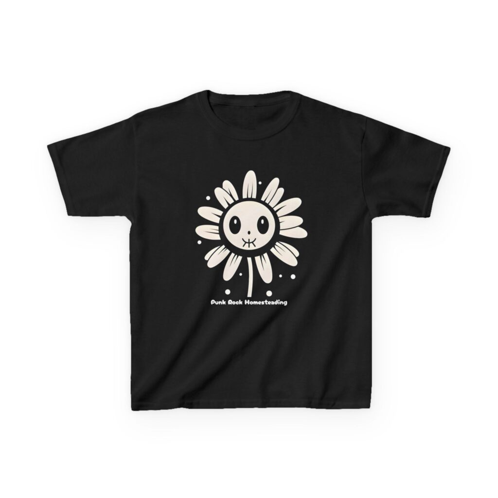PRH Wild Flower Kid’s Heavy Cotton T-Shirt