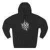 PRH 2 sided Fleece Hoodie - Logo & Monster image - Image 2