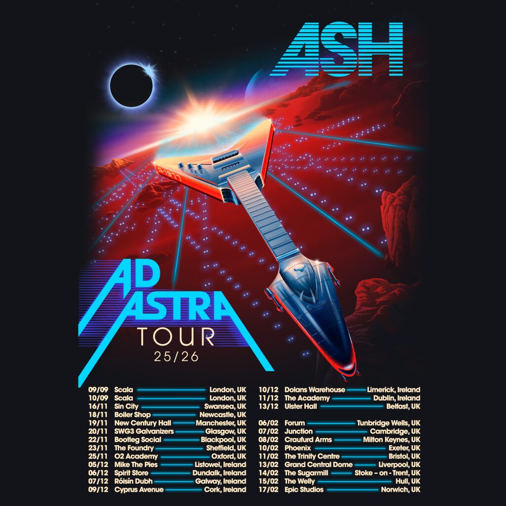 Ash Announce UK & Ireland “Ad Astra Tour” 