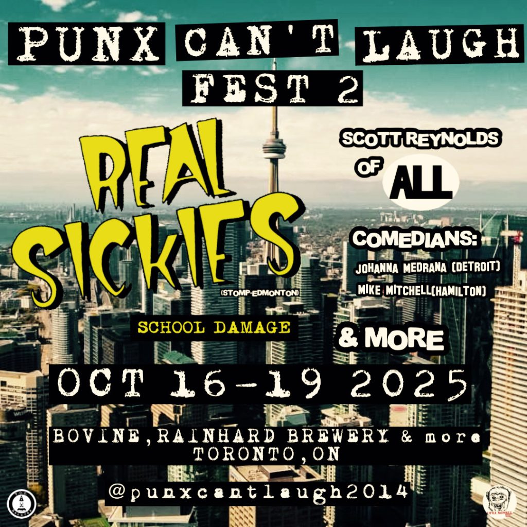 Toronto’s Punx Can’t Laugh Fest Announces It’s Return This October 