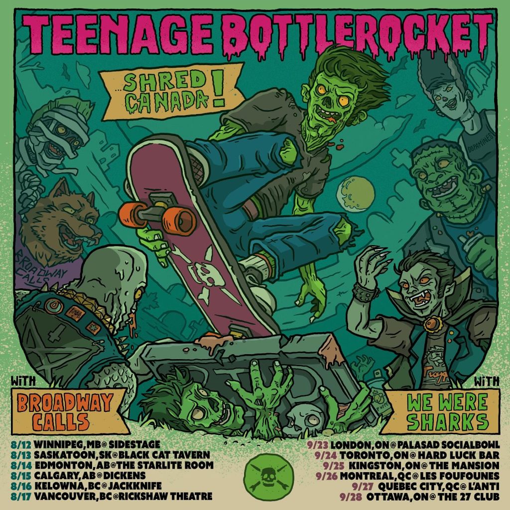 Teenage Bottlerocket Reveal New Single “True To You” Ahead Of Canadian Tour Dates 