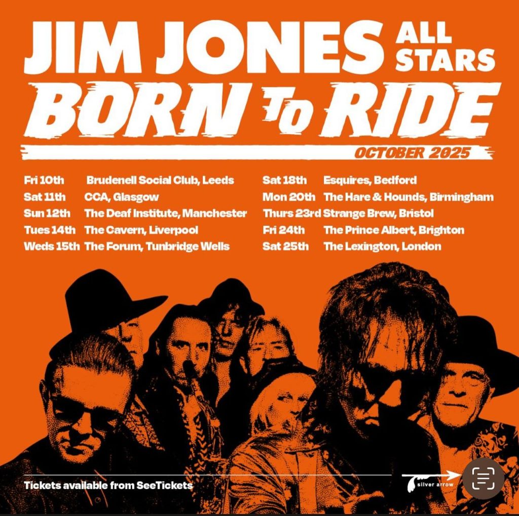 Jim Jones All Stars Announce Live Album “Get Down – Get With It” & UK Tour Dates 