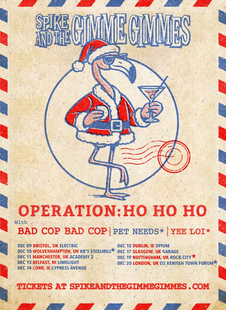Spike & The Gimme Gimmes Confirm Festive Tour Dates In US, UK & Ireland 