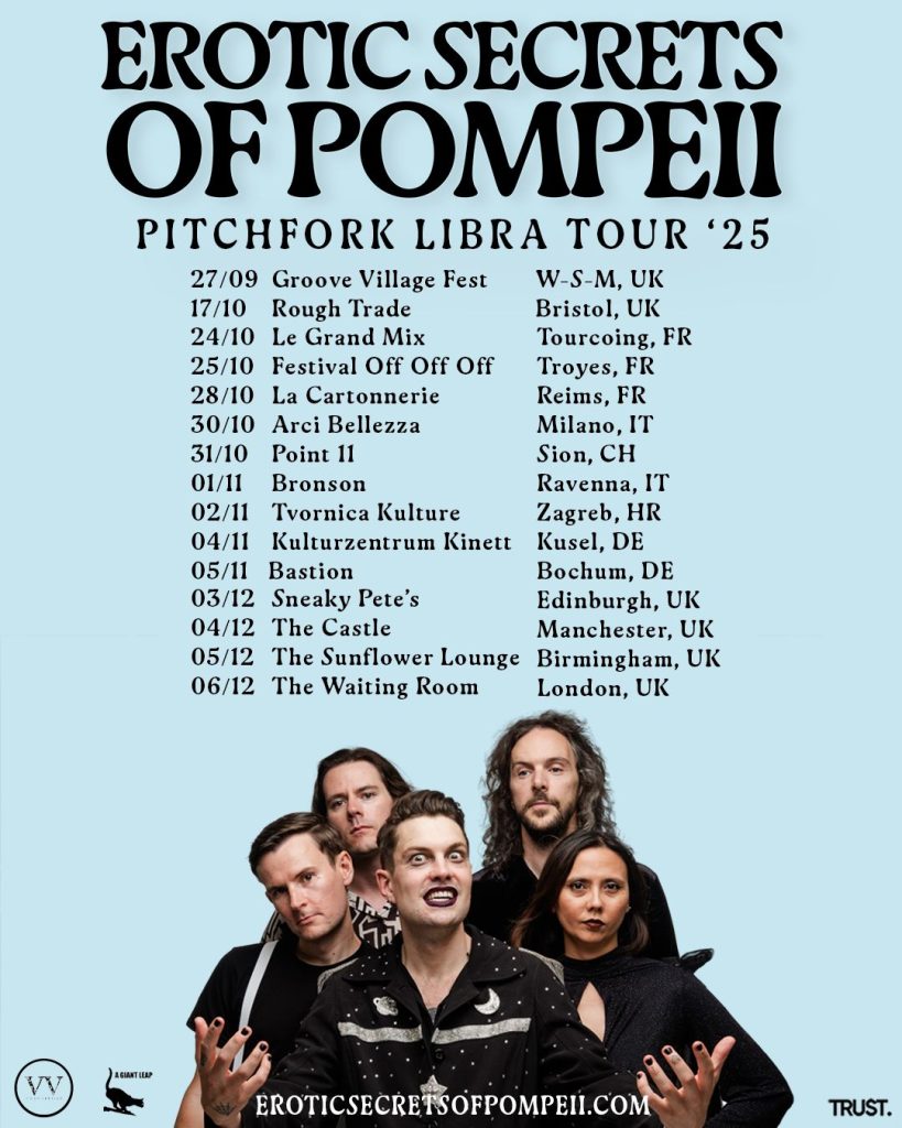 Erotic Secrets Of Pompeii Reveal Sophomore Album “Pitchfork Libra” 