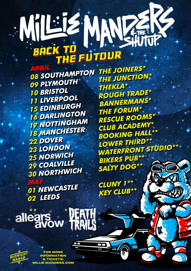 Millie Manders & The Shutup Take On Limp Bizkit’s “Break Stuff”