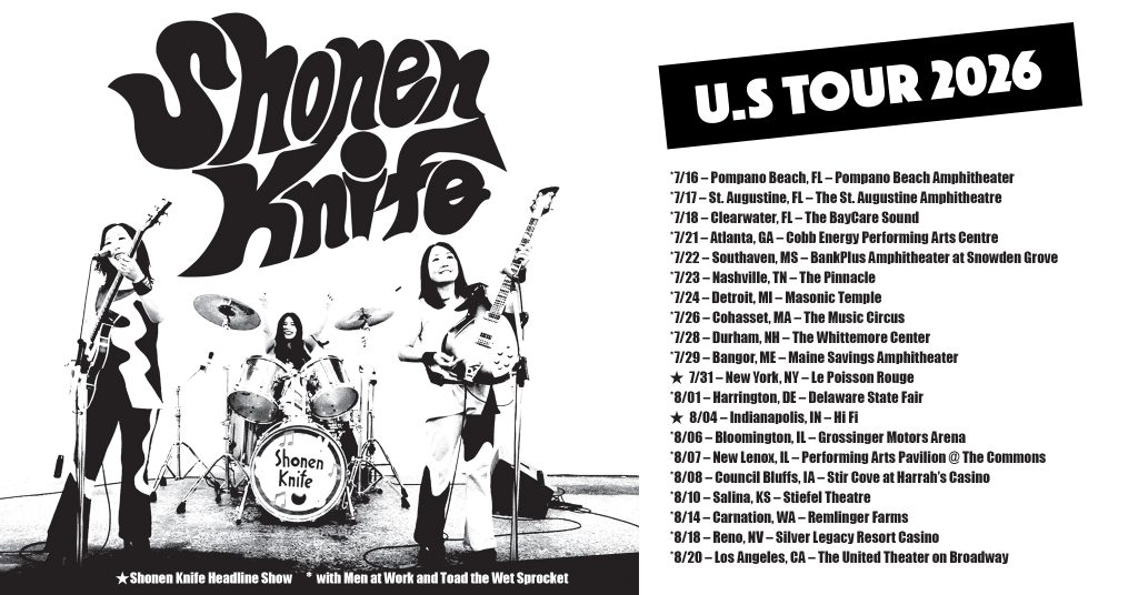 Shonen Knife Announce US Summer Tour 