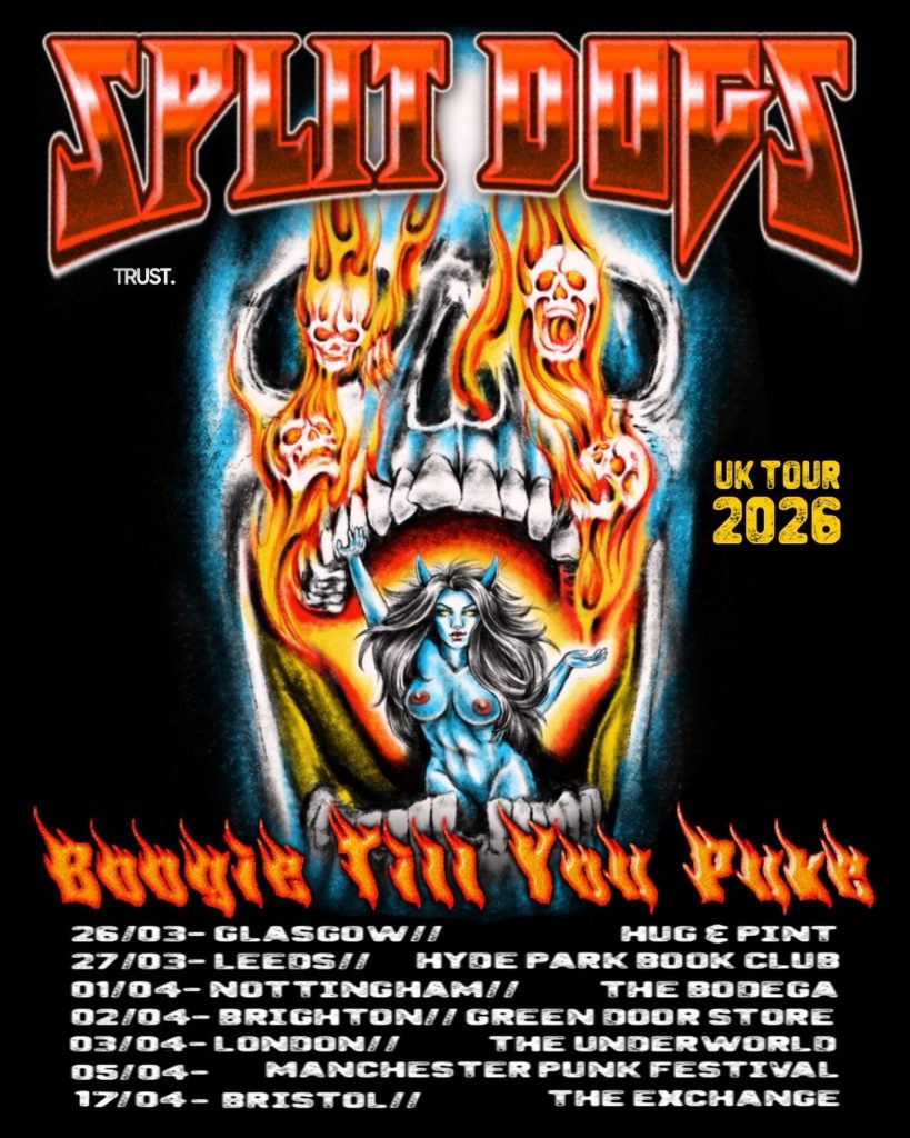 Split Dogs Deliver “Rock ‘N’ Roll Business” With New Single & Video 