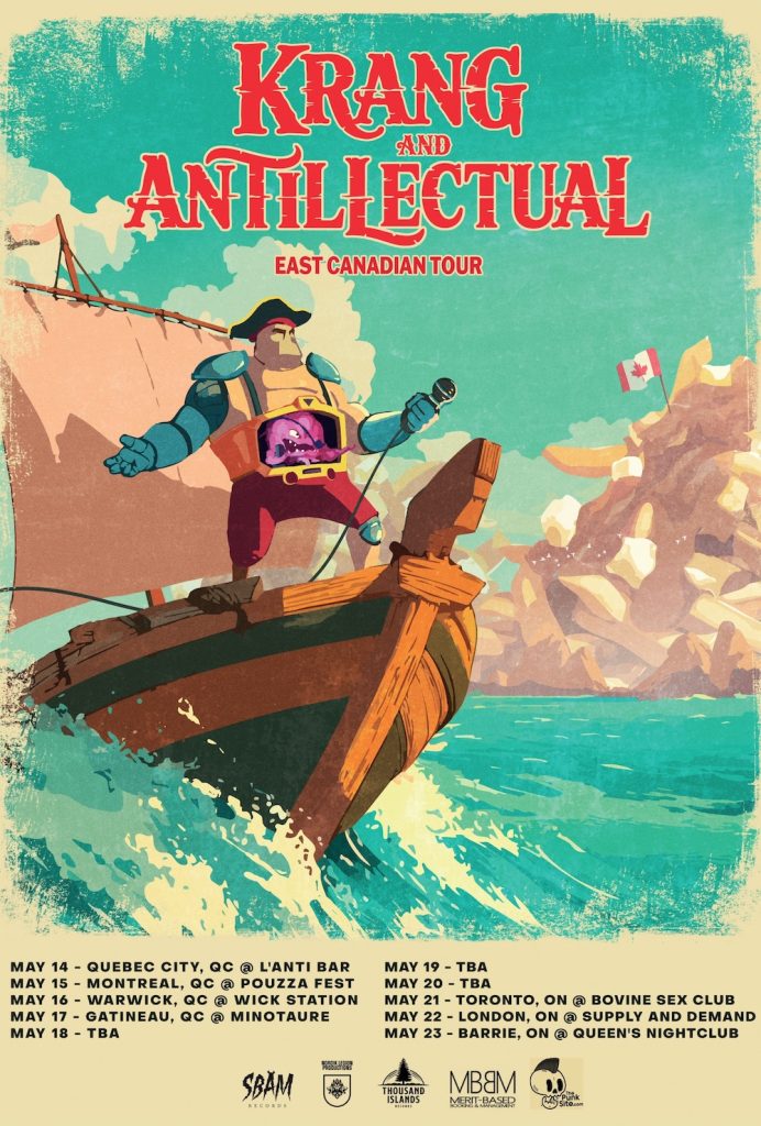Antillectual Release “Hall Of Mirrors” Single Ahead Of Canadian Tour With Krang 