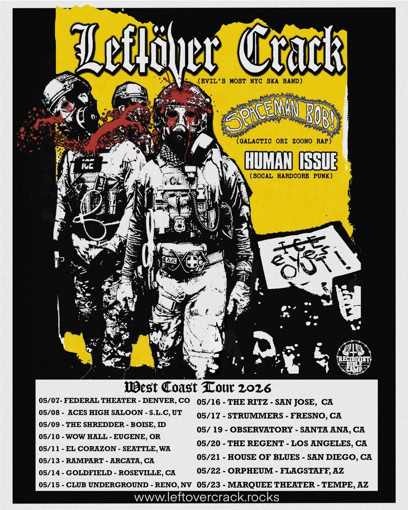 Leftover Crack Announce US Tour Dates 