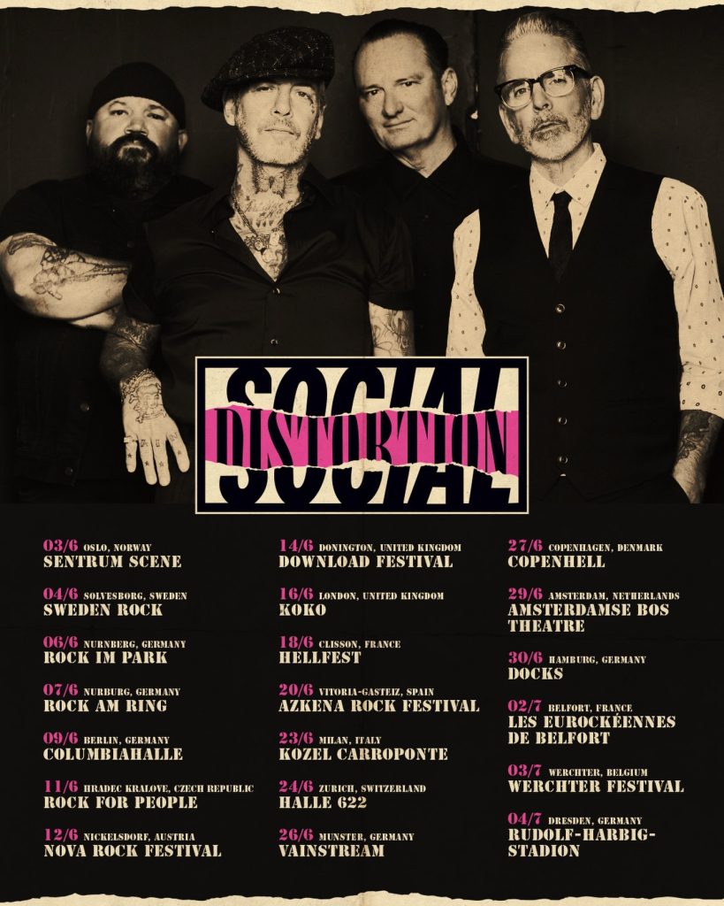 Social Distortion Drop New Single “Partners In Crime” 