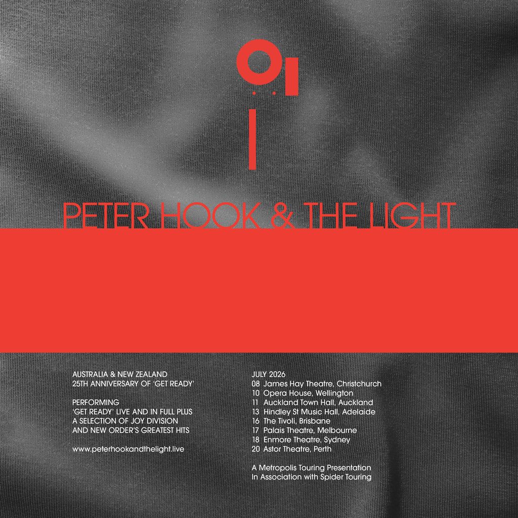Peter Hook & The Light Announce 2026 Tour Dates 