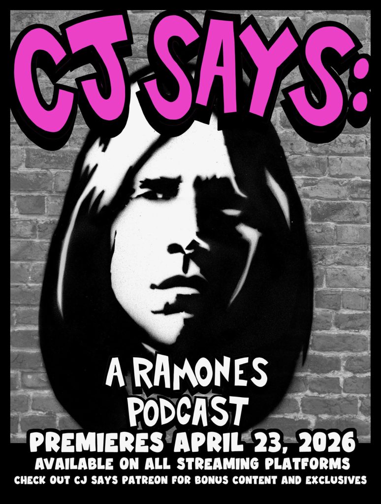CJ Ramone To Host “CJ Says: A Ramones Podcast” 