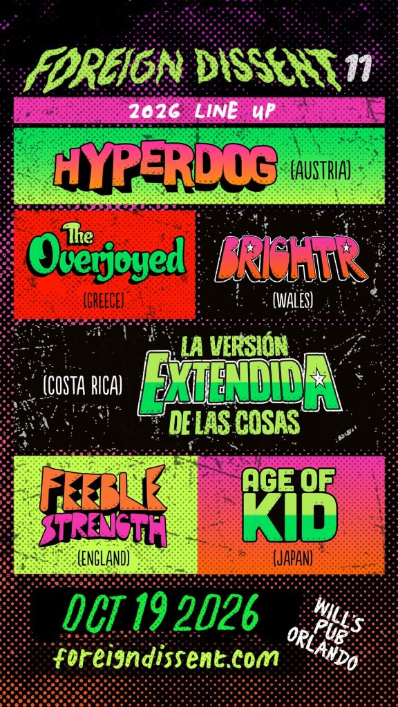 Florida’s Foreign Dissent Festival Announces 2026 Line Up 