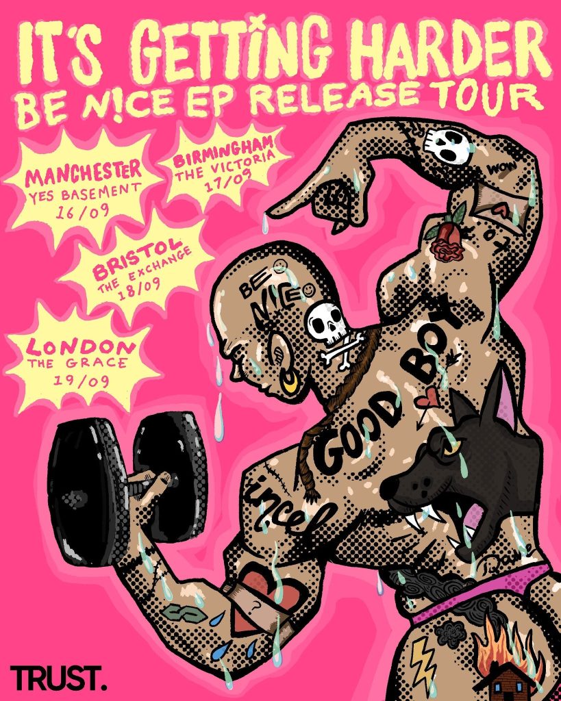 BE N!CE Share New Single “BUDDY” From Upcoming “It’s Getting Harder” EP 